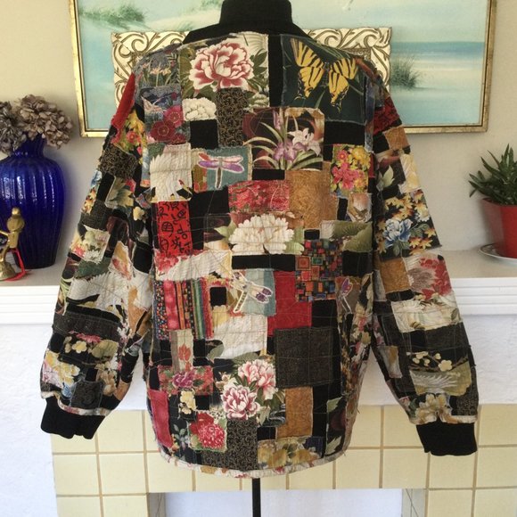 Wind River Vtg Patchwork Jacket 2XL Made in Canada - Picture 7 of 10